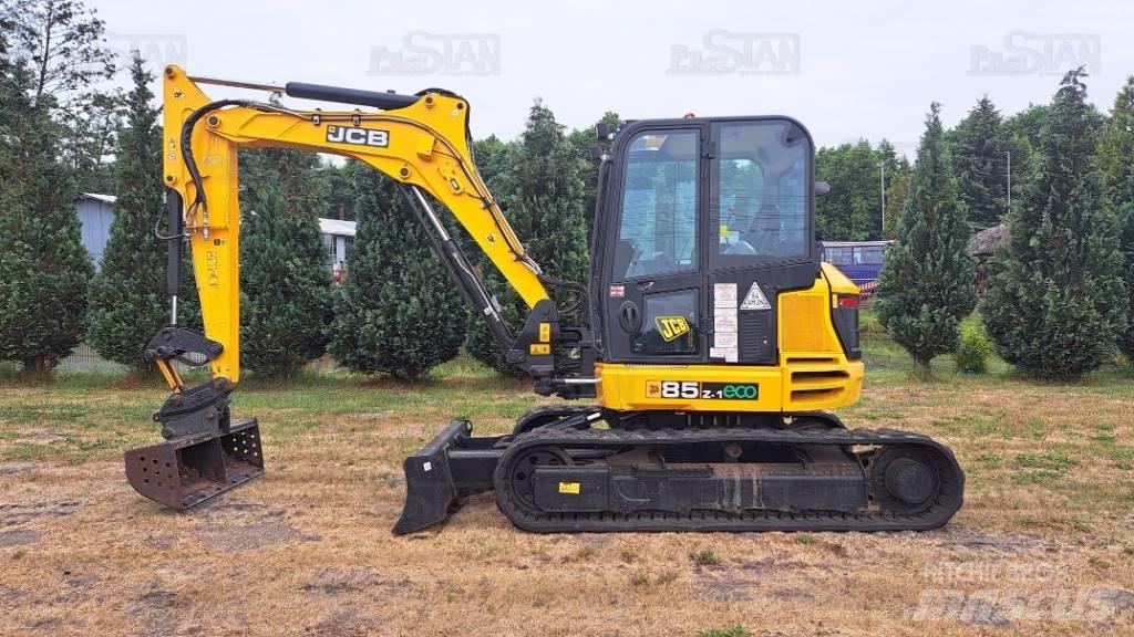 JCB 85Z-1 Vidutinės galios ekskavatoriai 7-12 t