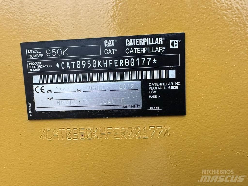 CAT 950K Naudoti ratiniai krautuvai