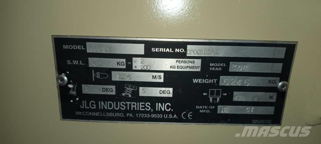 JLG 4069 LE Žirkliniai keltuvai