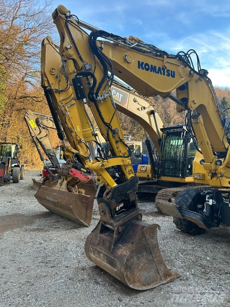 Komatsu Pw118mr11 Ratiniai ekskavatoriai