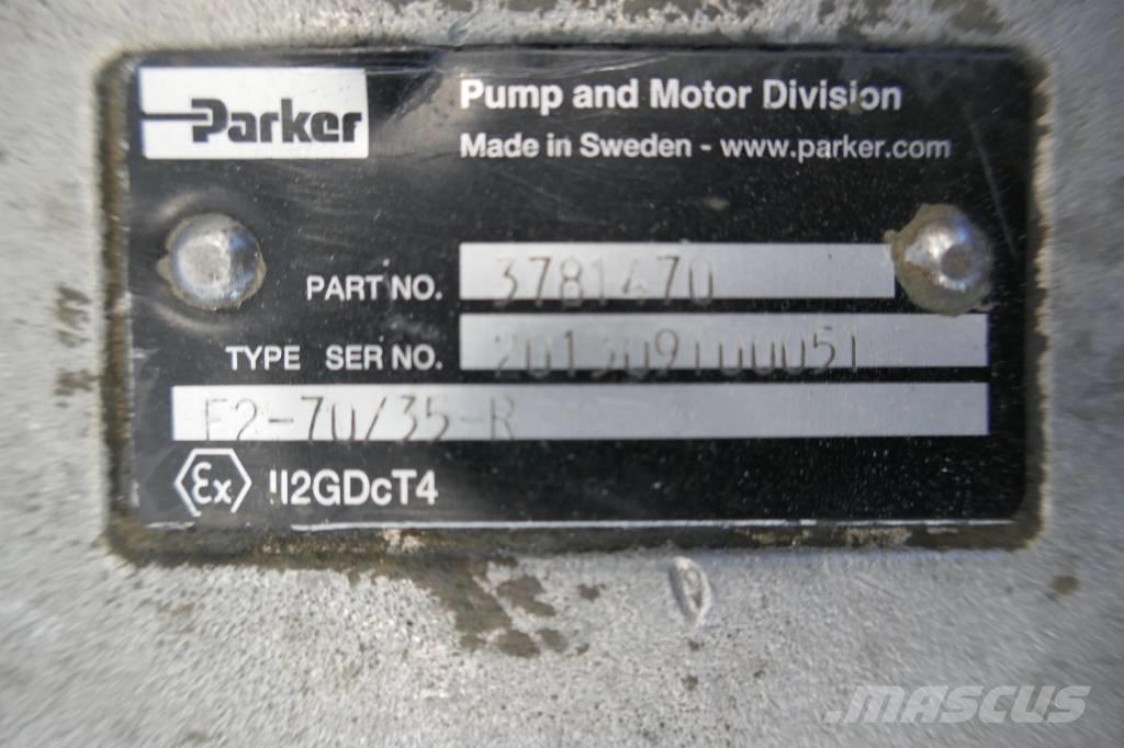 Parker F2 Hidraulikos įrenginiai