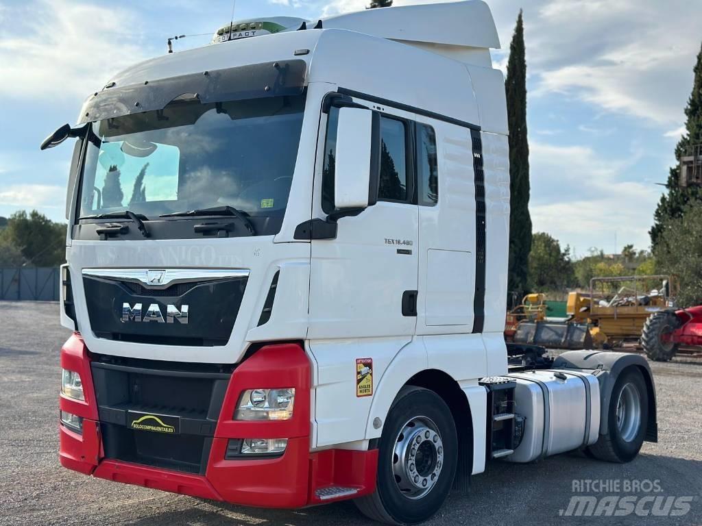MAN TGX 18.480 XLX Naudoti vilkikai