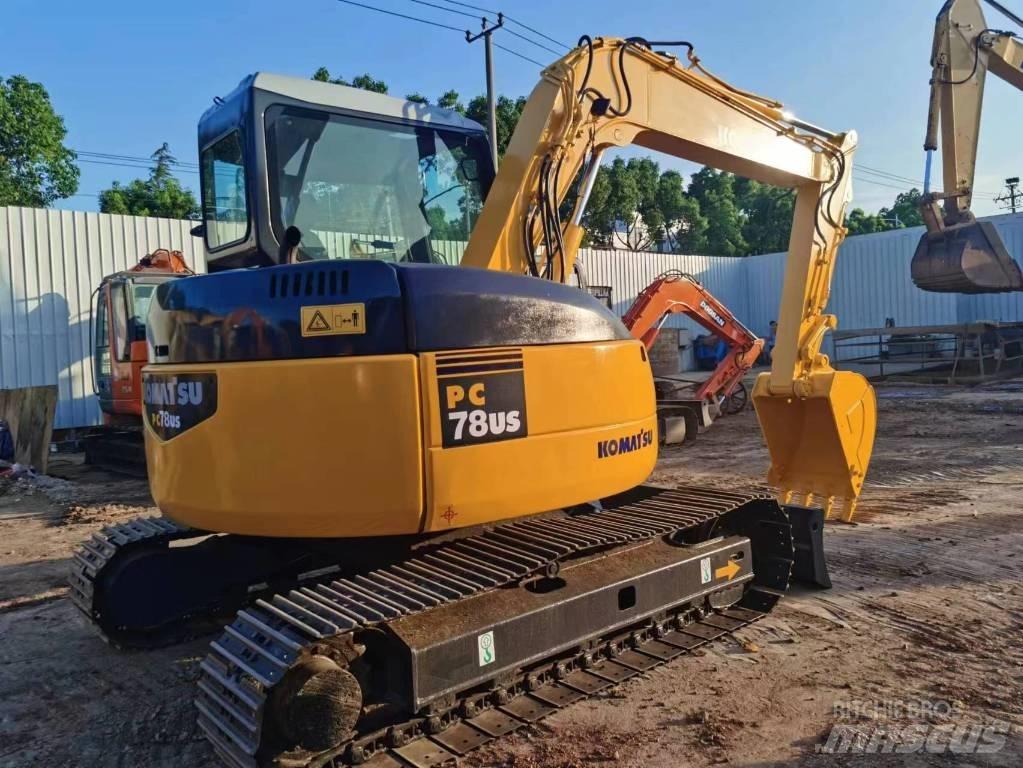 Komatsu pc78 Vikšriniai ekskavatoriai