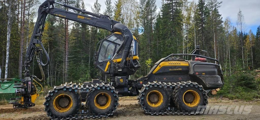 Ponsse Scorpion King Miško technika (Harvesteriai)