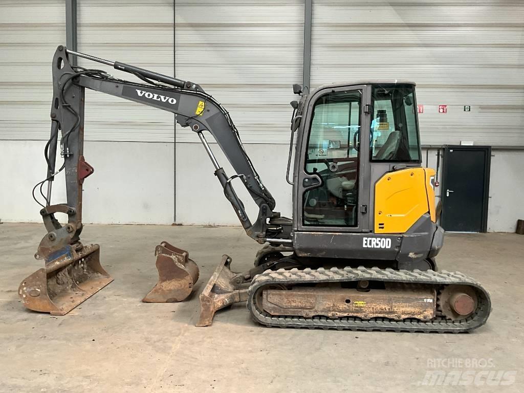 Volvo ECR 50 D Mini ekskavatoriai < 7 t