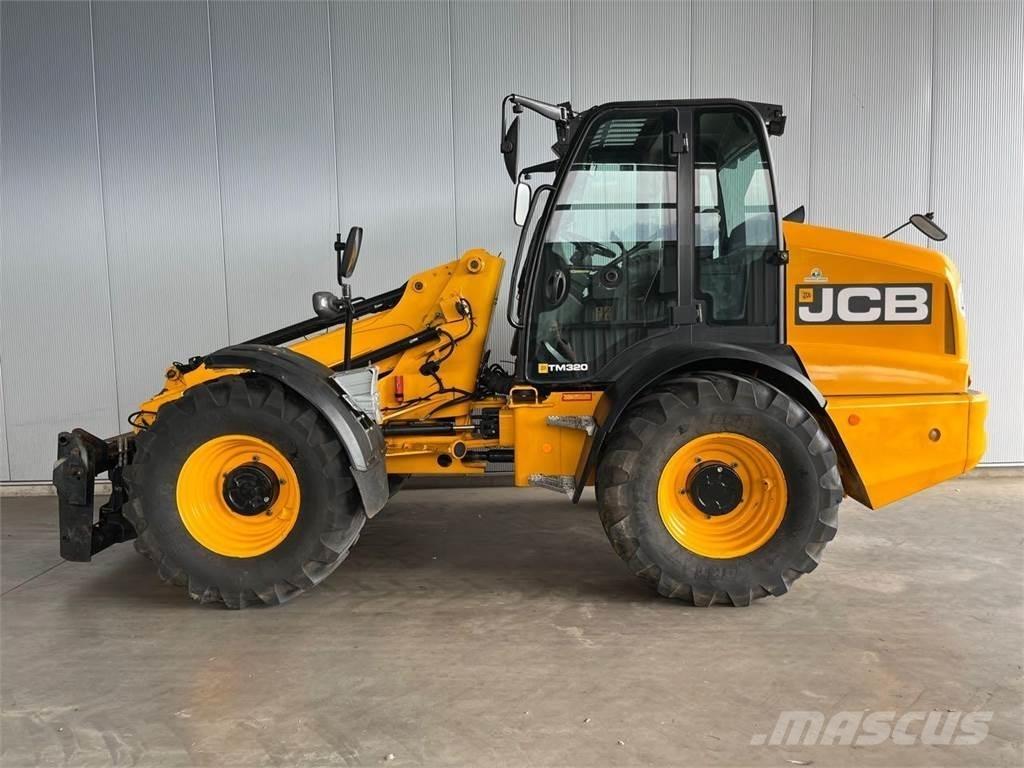 JCB TM 320 Agri Naudoti ratiniai krautuvai