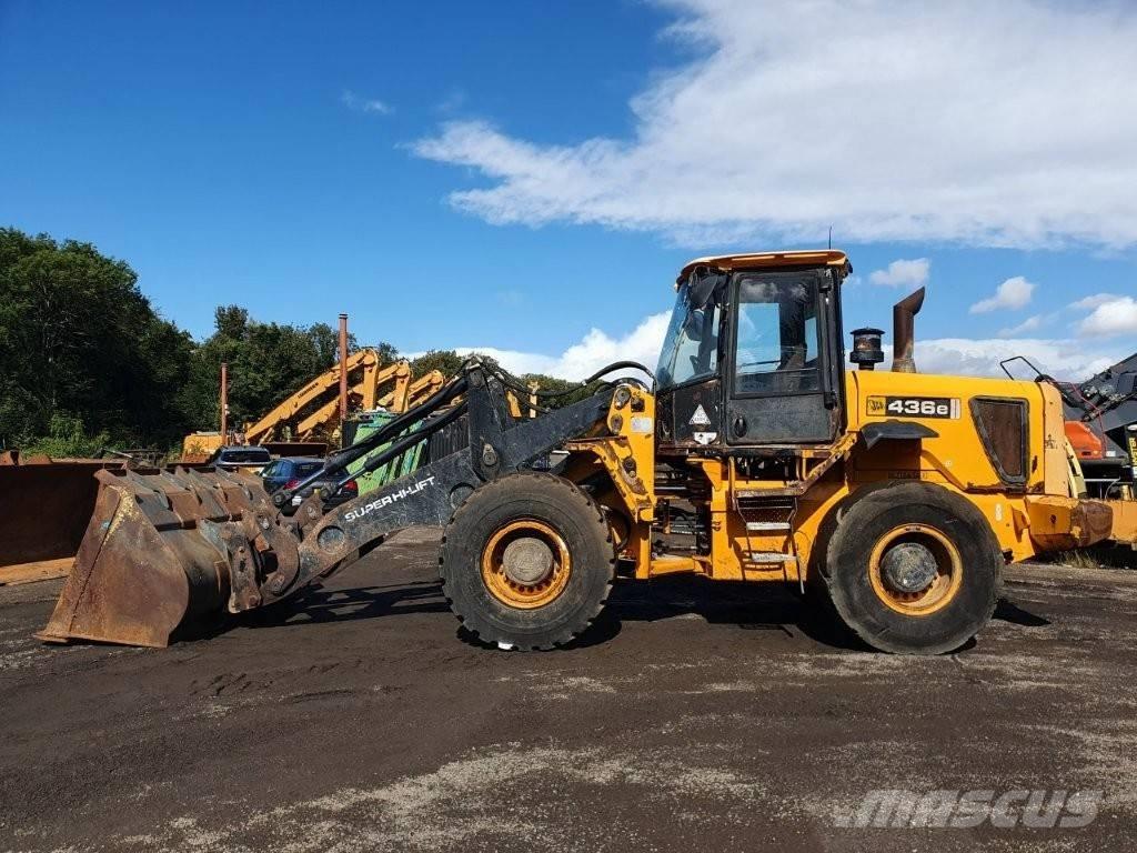 JCB 436 E HT Naudoti ratiniai krautuvai