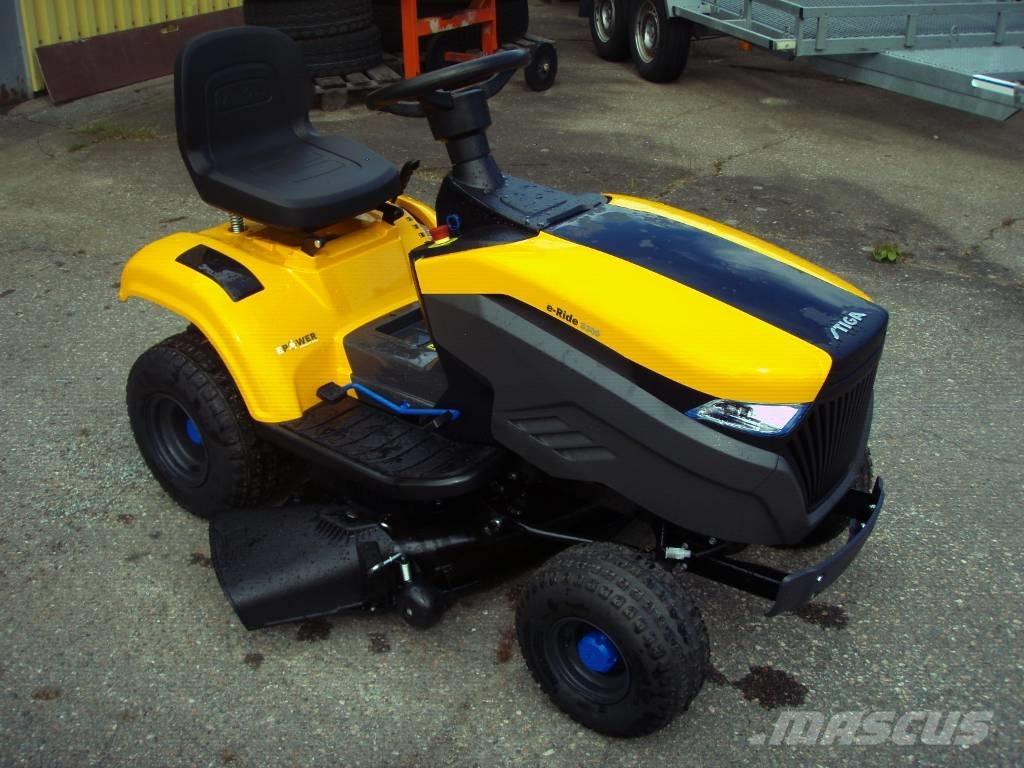 Stiga E-Ride S 300 Sodo traktoriukai-vejapjovės
