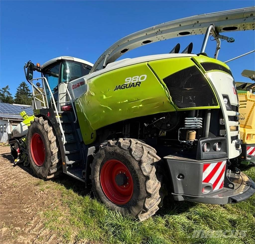 CLAAS Jaguar 980 Pašarų ruošimo technika