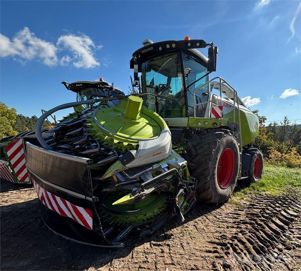 CLAAS Jaguar 980 Pašarų ruošimo technika