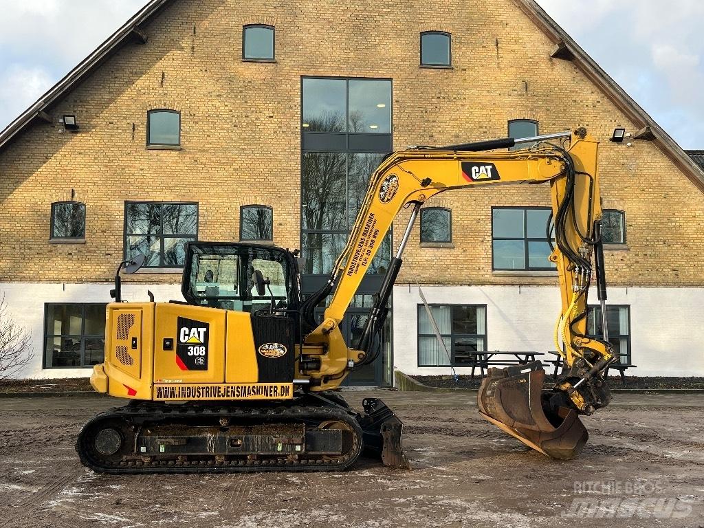 CAT 308 Vidutinės galios ekskavatoriai 7-12 t