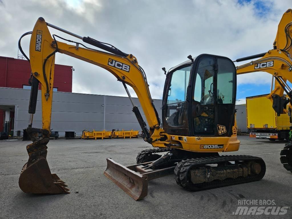 JCB 8035 Mini ekskavatoriai < 7 t