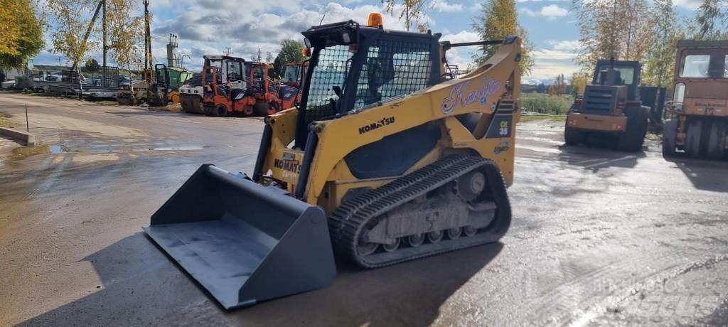 Komatsu CK 35-1 Krautuvai su šoniniu pasukimu