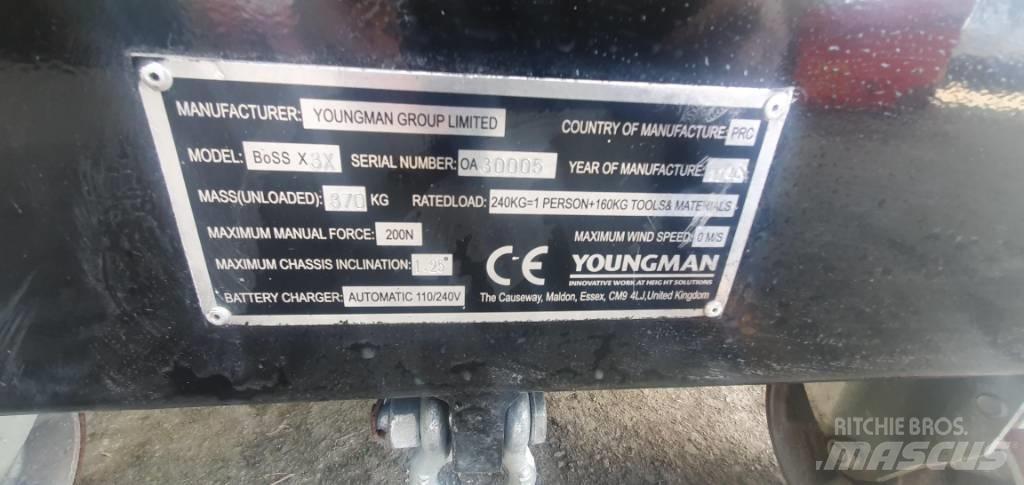 Youngman Boss X3X Stumdomi keltuvai