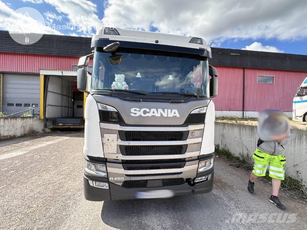 Scania R 450 Sunkvežimiai su dengtu kėbulu