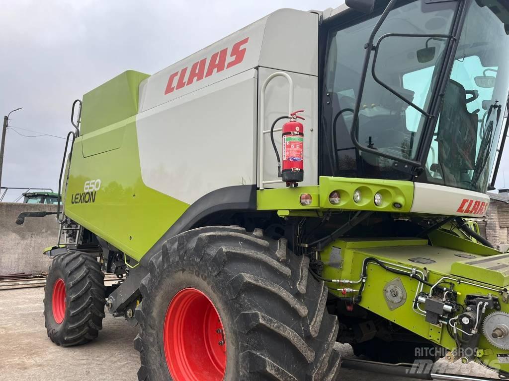 CLAAS Lexion 650 Derliaus nuėmimo kombainai