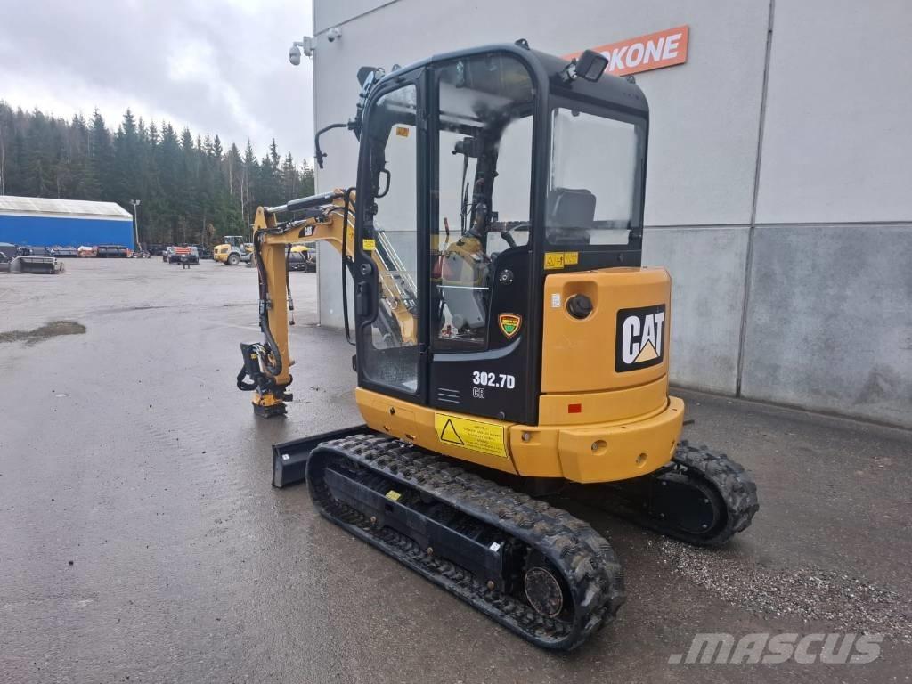 CAT 302.7 D CR Mini ekskavatoriai < 7 t