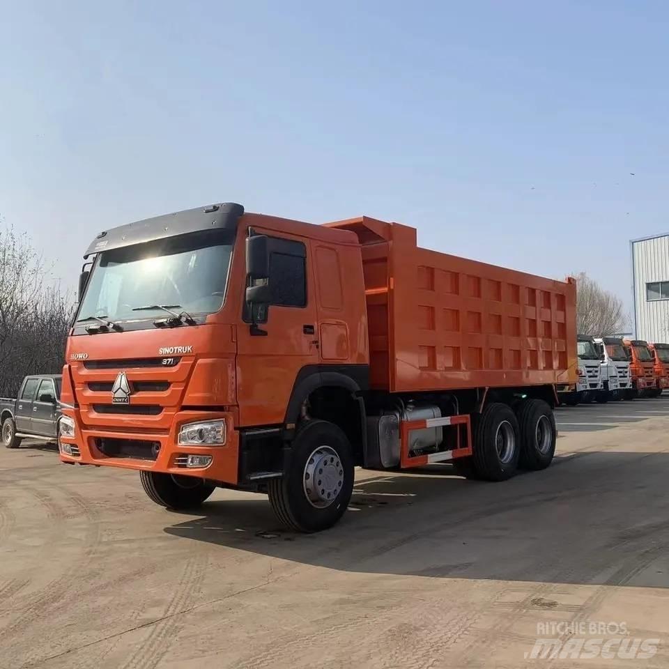 Howo 375 6x4 Savivarčių priekabų vilkikai
