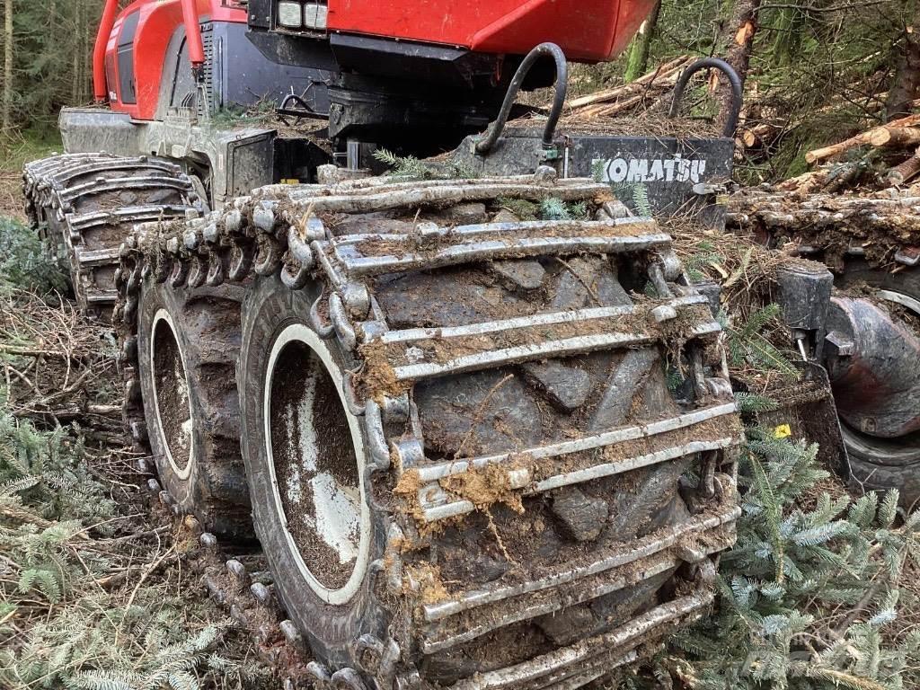 Komatsu 901 XC Miško technika (Harvesteriai)
