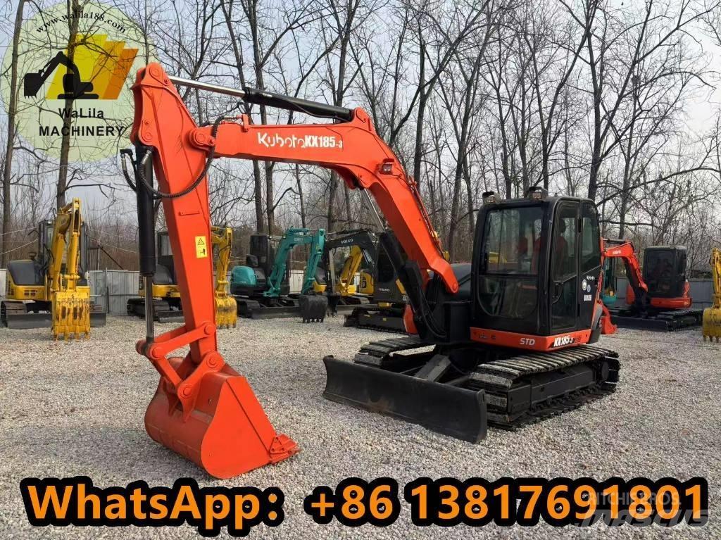 Kubota KX 185-3 Vidutinės galios ekskavatoriai 7-12 t