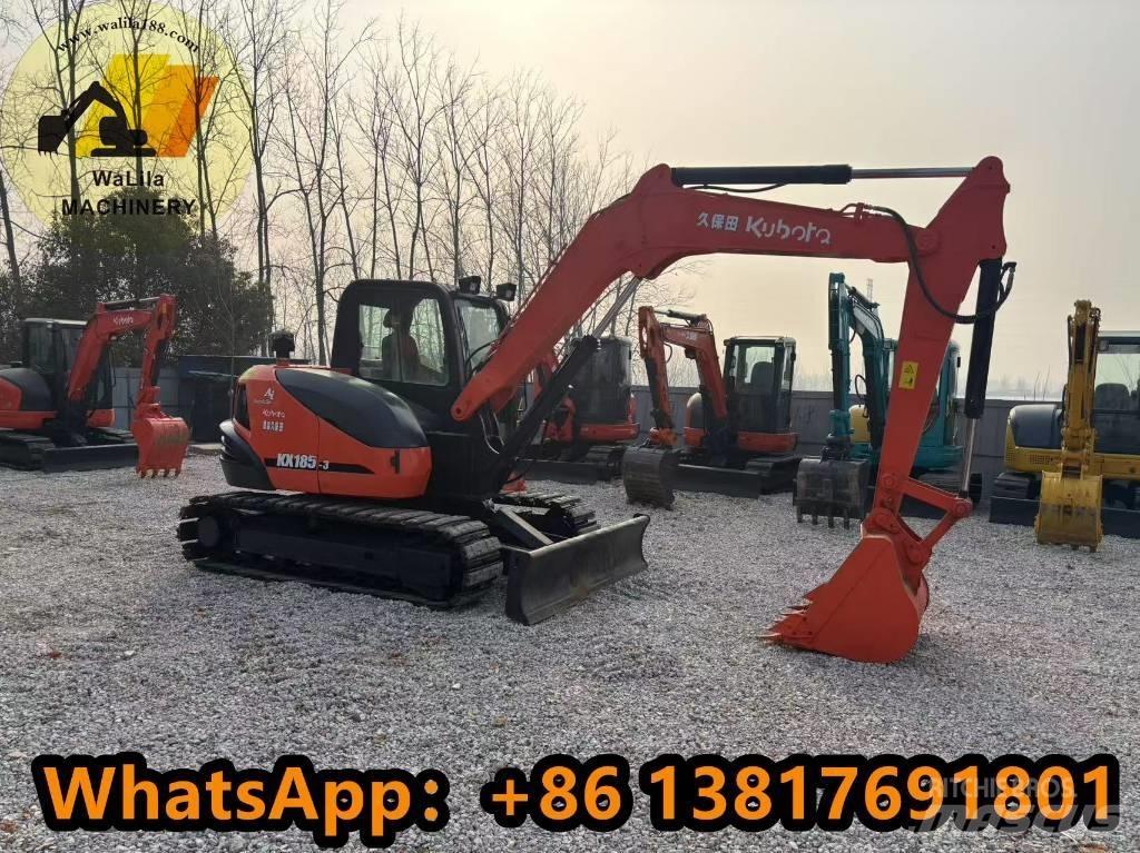 Kubota KX 185-3 Vidutinės galios ekskavatoriai 7-12 t