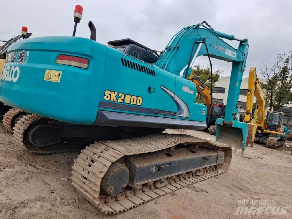 Kobelco SK260D Vikšriniai ekskavatoriai