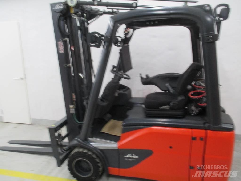 Linde E18L Elektriniai šakiniai krautuvai