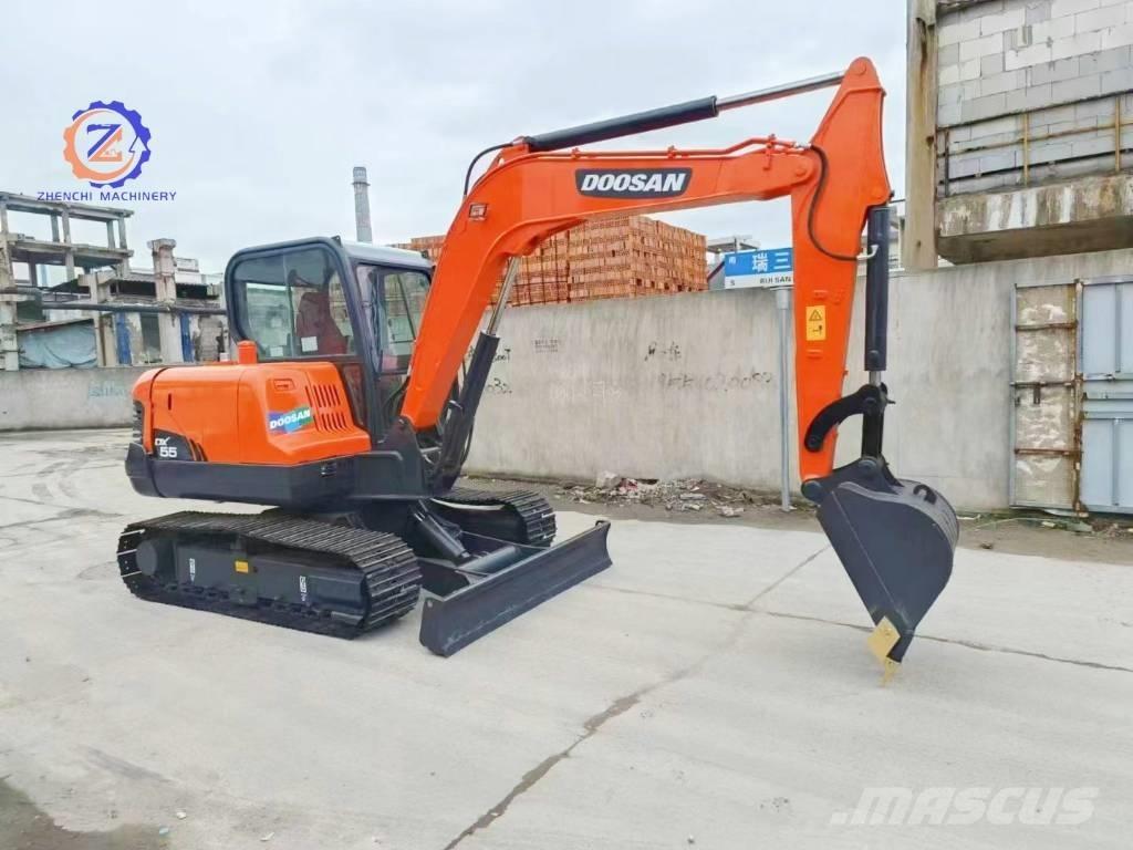 Doosan DX 55 Mini ekskavatoriai < 7 t