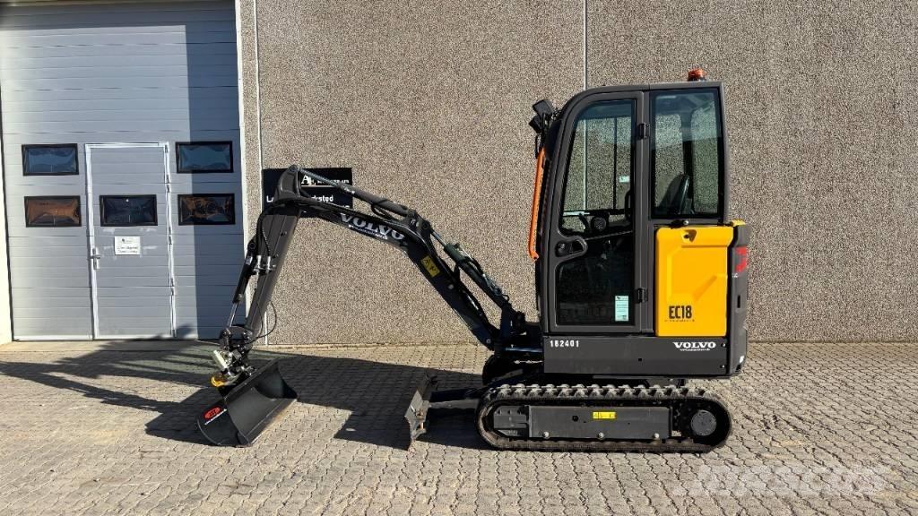 Volvo EC 18 Electric Mini ekskavatoriai < 7 t