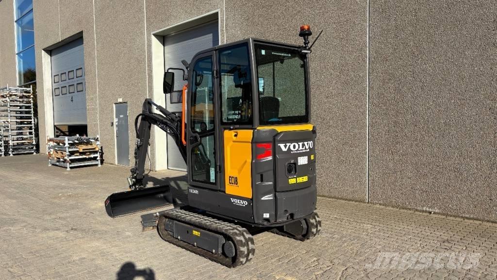 Volvo EC 18 Electric Mini ekskavatoriai < 7 t