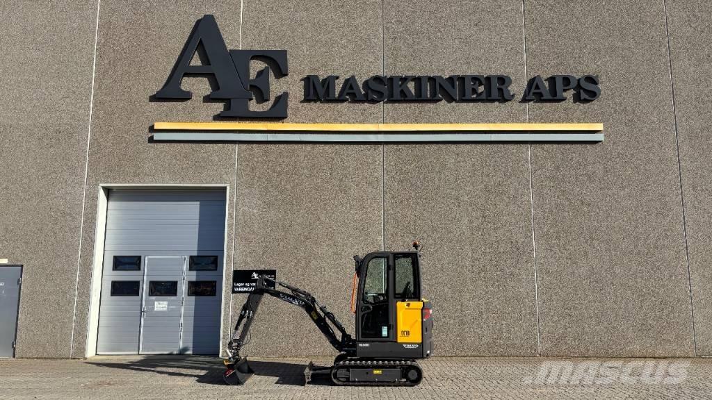 Volvo EC 18 Electric Mini ekskavatoriai < 7 t