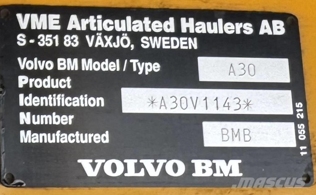 Volvo A 30 Karjeriniai savivarčiai