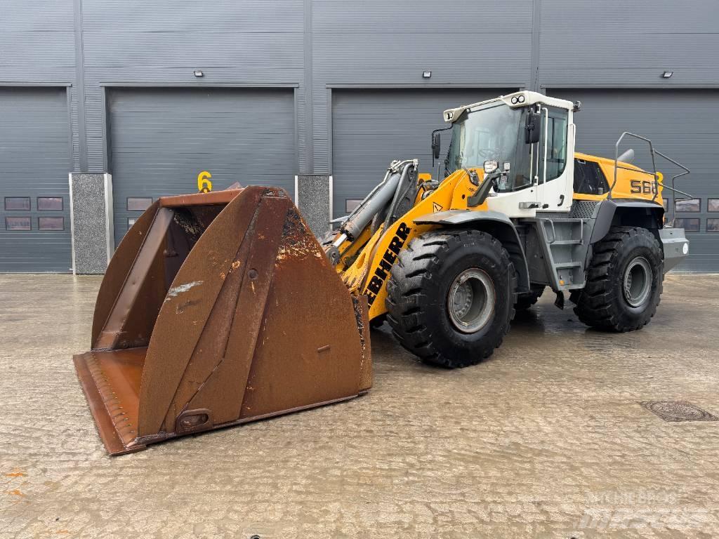 Liebherr L 566 Naudoti ratiniai krautuvai