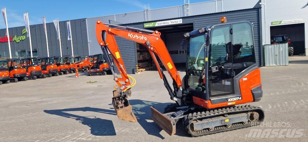 Kubota KX 027-4 Mini ekskavatoriai < 7 t