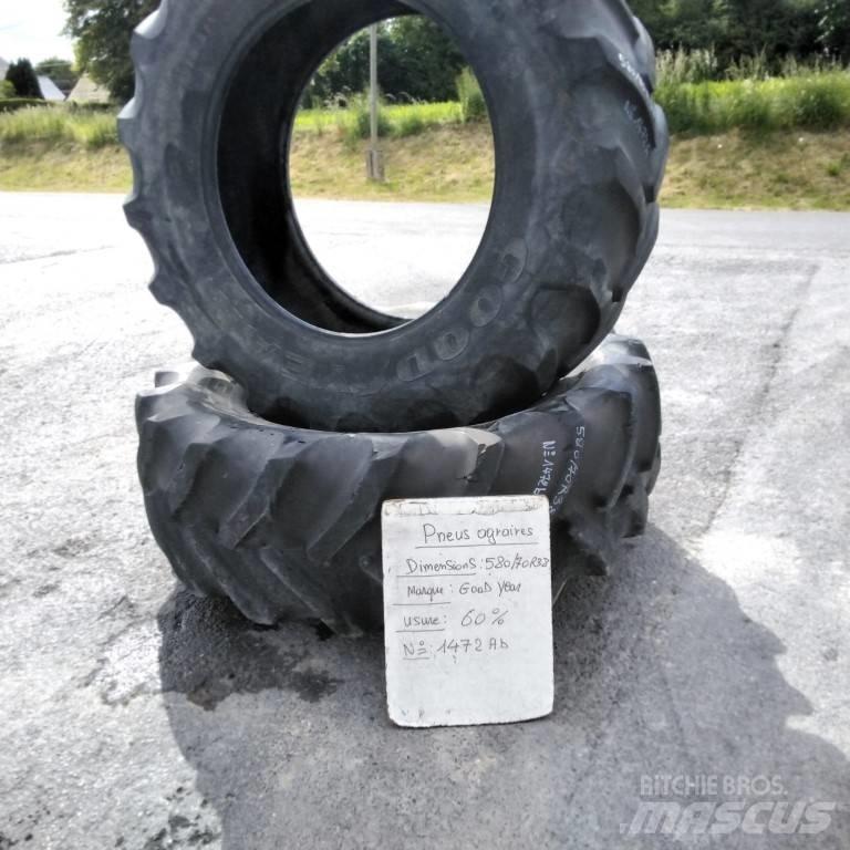 Goodyear 580/70R38 Padangos, ratai ir ratlankiai