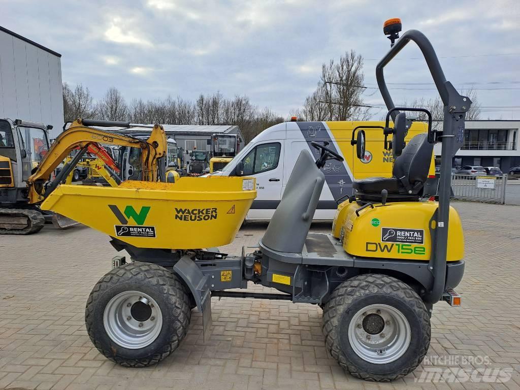 Wacker Neuson DW15e Statybiniai savivarčiai sunkvežimiai