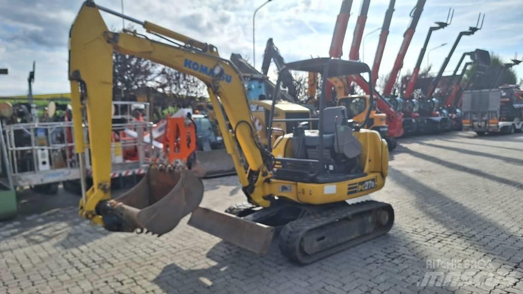 Komatsu PC27R-8 Mini ekskavatoriai < 7 t