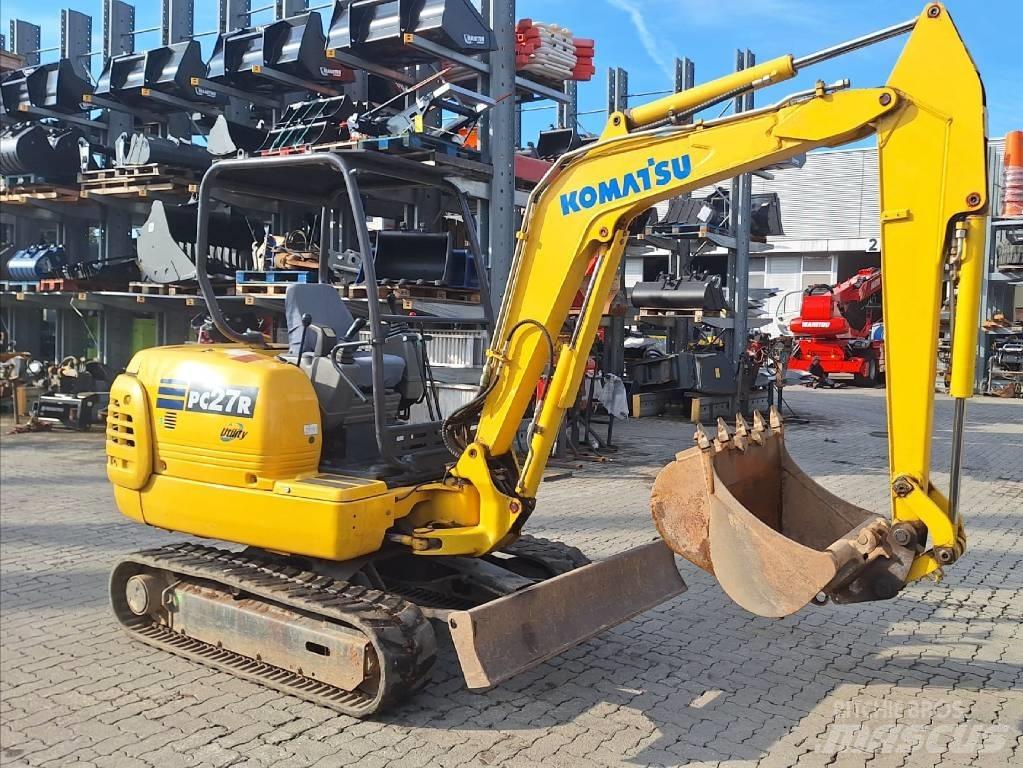 Komatsu PC27R-8 Mini ekskavatoriai < 7 t
