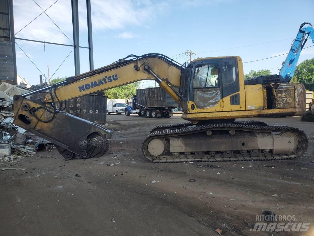 Komatsu PC270LC-8 Vikšriniai ekskavatoriai
