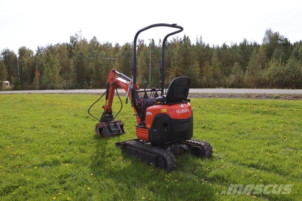 Kubota U10-3 Mini ekskavatoriai < 7 t