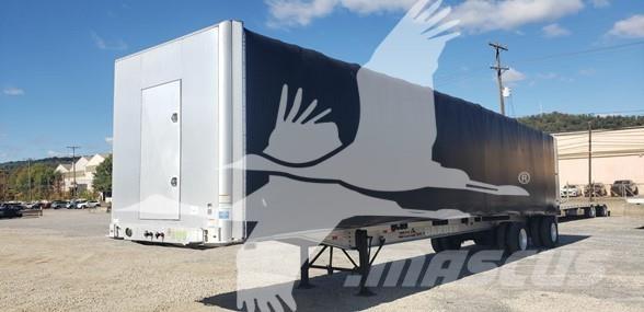 Benson 524 ALUM FLAT Tentinės puspriekabės