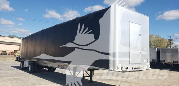 Benson 524 ALUM FLAT Tentinės puspriekabės