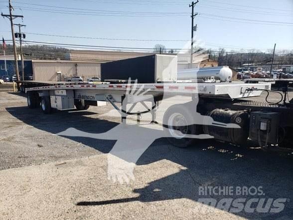 Benson ALUM FLATBED Bortinių sunkvežimių priekabos su nuleidžiamais bortais