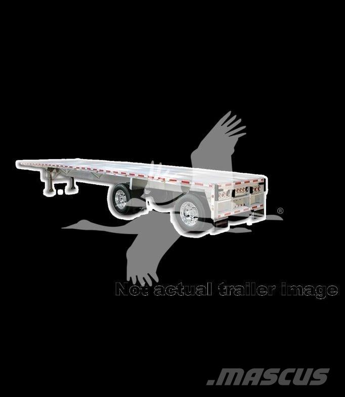 Ravens ALUM FLATBED Bortinių sunkvežimių priekabos su nuleidžiamais bortais