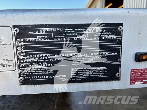 Transcraft D-EAGLE II Žemo iškrovimo puspriekabės