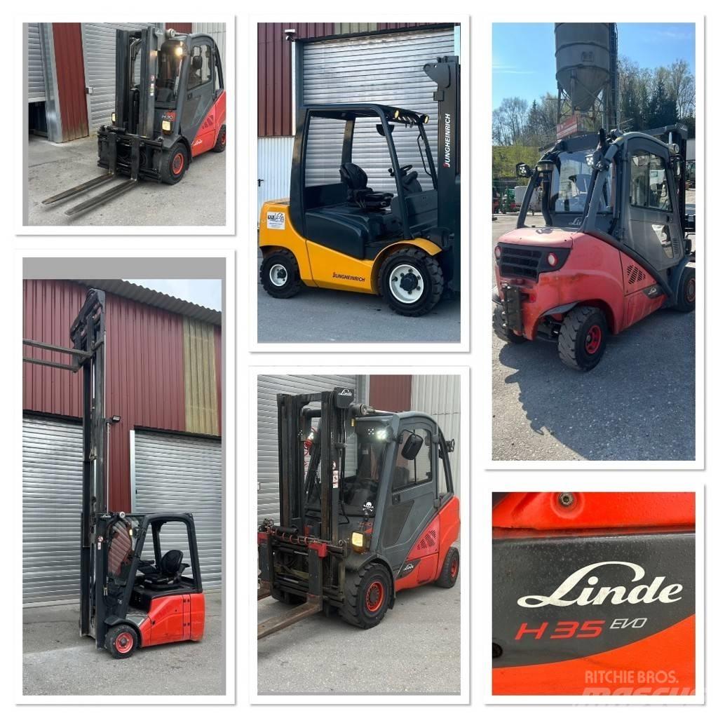 Linde Diverse Dyzeliniai krautuvai