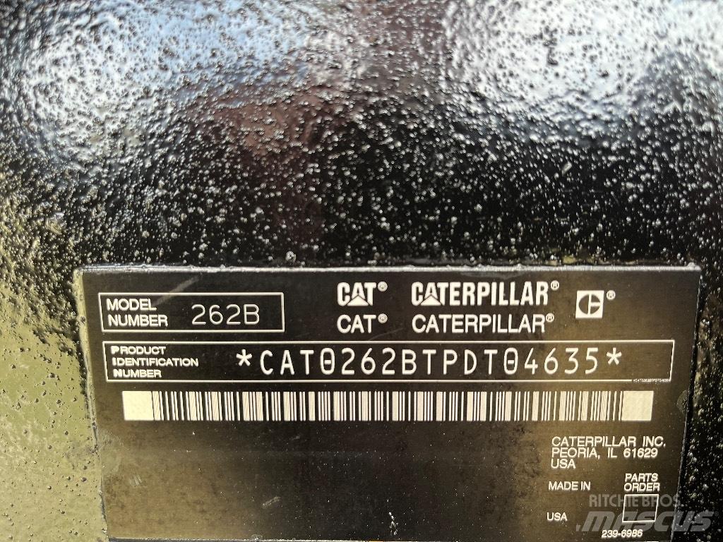 CAT 262 B Krautuvai su šoniniu pasukimu