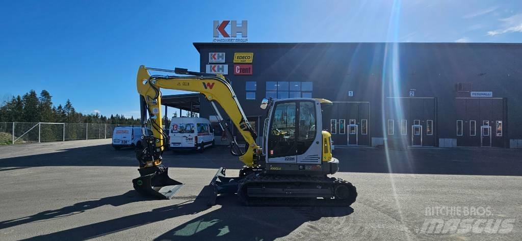Wacker Neuson EZ 80 Vidutinės galios ekskavatoriai 7-12 t