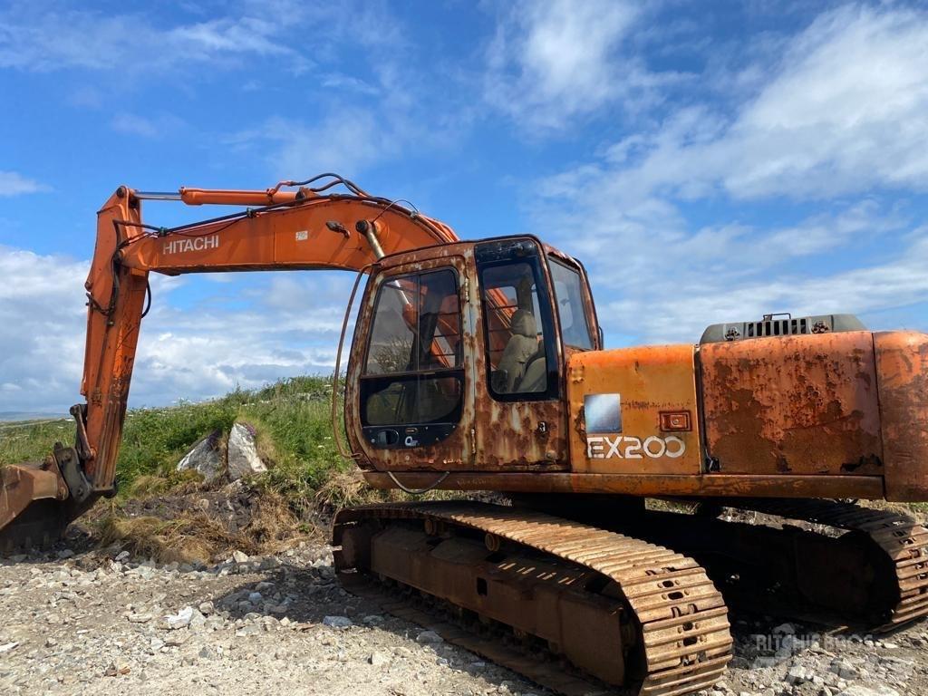 Hitachi EX 200-5 Vikšriniai ekskavatoriai
