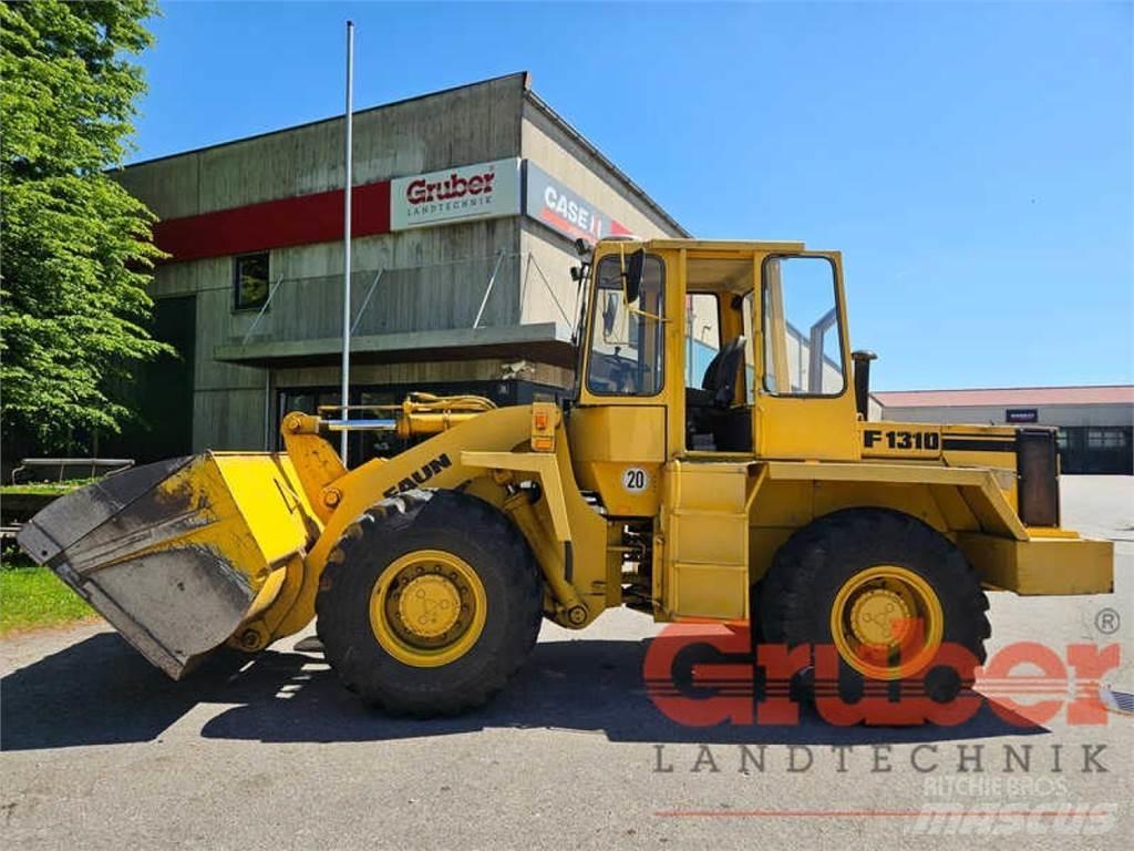 Faun F 1310 Naudoti ratiniai krautuvai